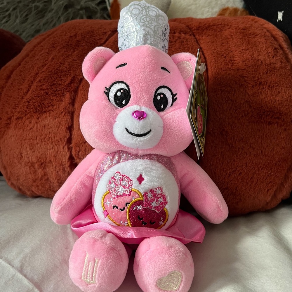 Care Bears x Wicked Love a Lot Bear as Glinda plush LIMITED EDITION